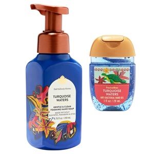 Bath & Body Works Turquoise Waters Hand Soap + Matching PocketBac 2026